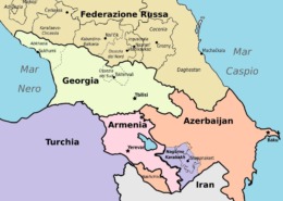 Azerbaigian, Georgia e Armenia