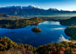 Lago Bled e Slovenia