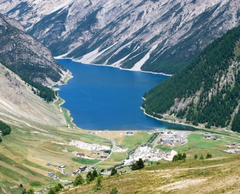 Lago Livigno, Bormio